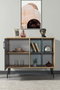 Hanah Home Şile 4109 Consola Roble Zafiro y Antracita